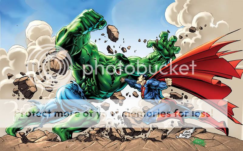Hulk vs. Superman Pictures, Images and Photos